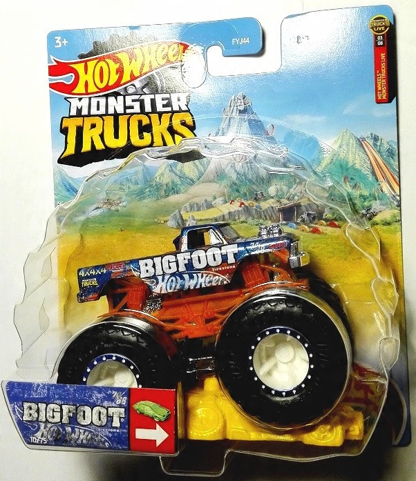 

Big Foot Wielka Stopa Hot Pojazd Monster Trucks