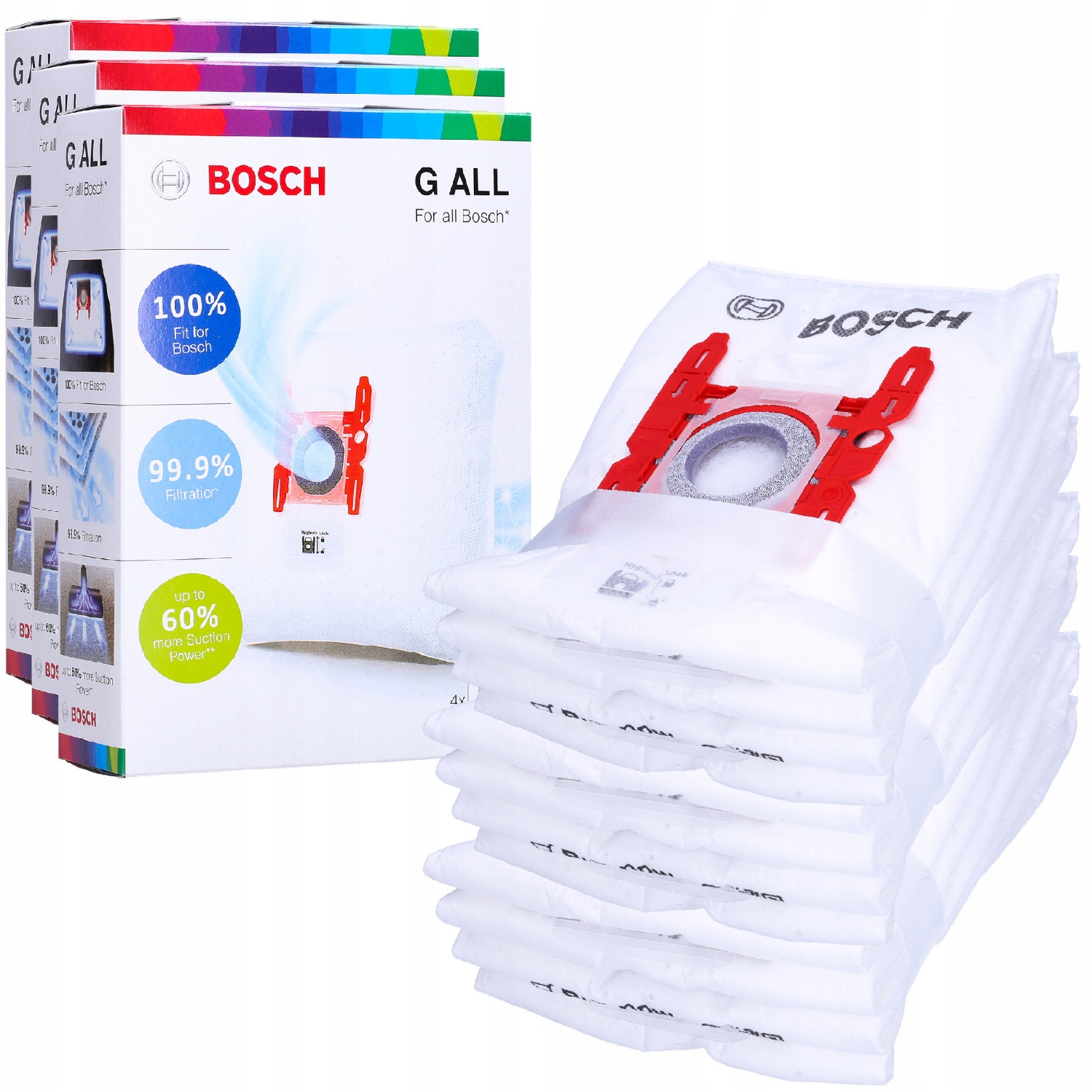 

Worki do odkurzaczy Bosch G All BBZ41FGALL 12szt