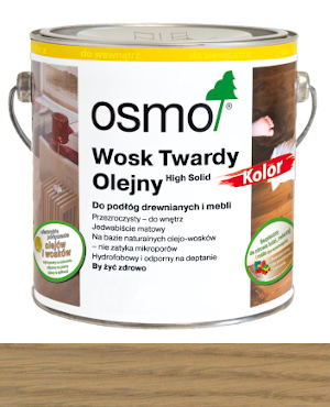 Osmo 3067 Tvrdý vosk olejový Světle šedý 2,5L