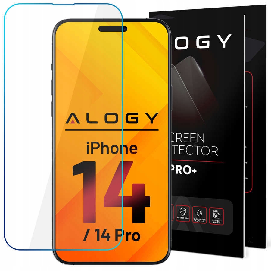 

Szkło na ekran do iPhone 14/ Pro, szybka ochronna