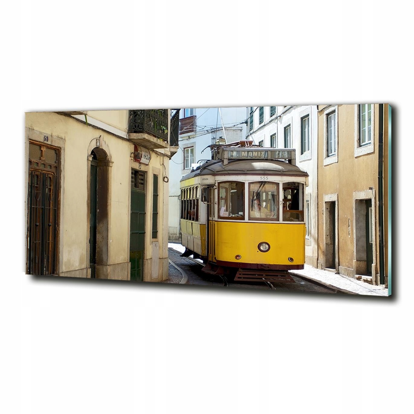 

Foto szklany na ścianę obraz Tramwaj z Lizbony