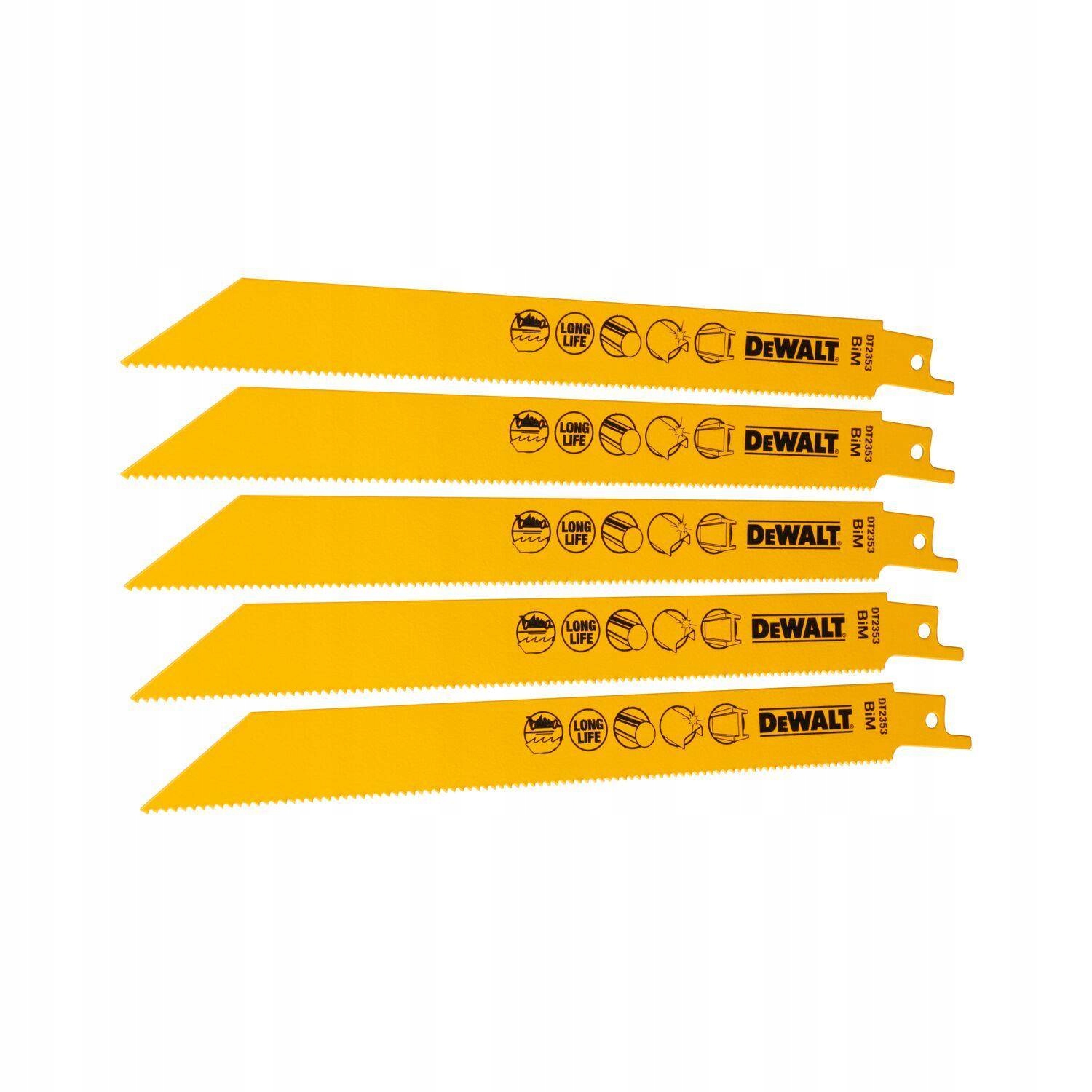 

Brzeszczot do metalu piły szablastej 203mm DeWalt