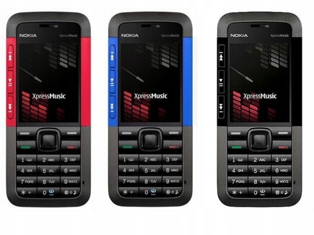 Nová Nokia 5310 Xpress Music 3 Farby