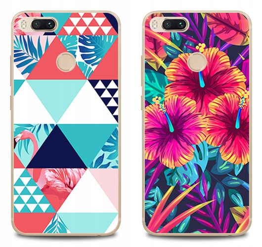 

2x Etui Silikon Foto Case Szkło Do Xiaomi Mi A1