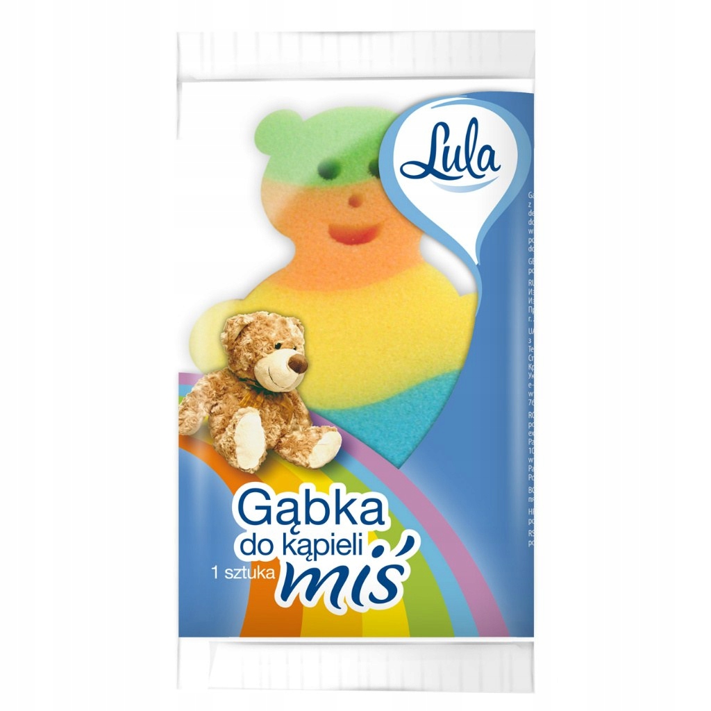 

Lula Gąbka do kąpieli Miś
