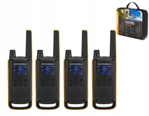 

Krótkofalówki Motorola T82 Extreme Łoki Toki Quad