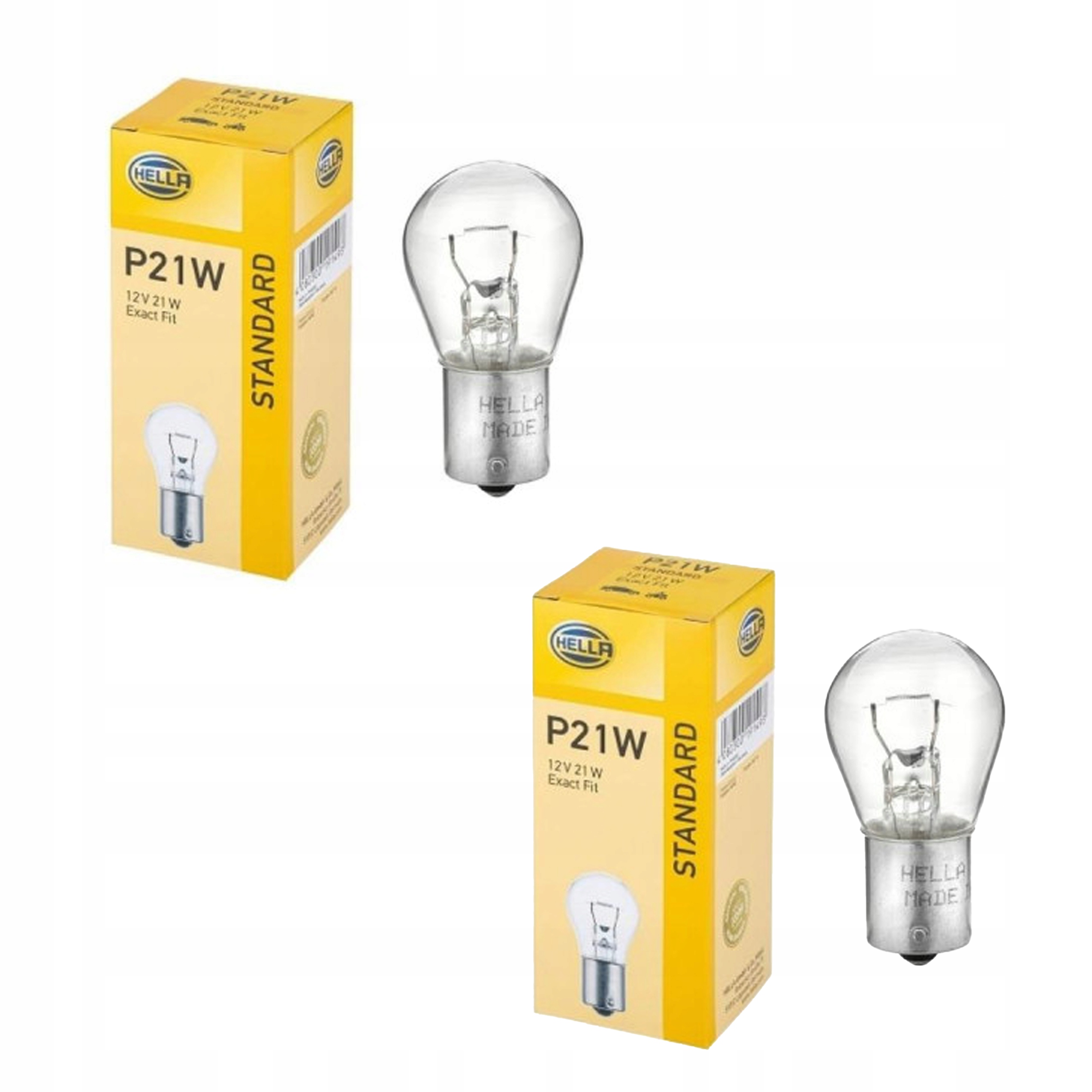 Żarówka Hella 12V P21W 21W BA15S 8GA002073-121 – 2 sztuki