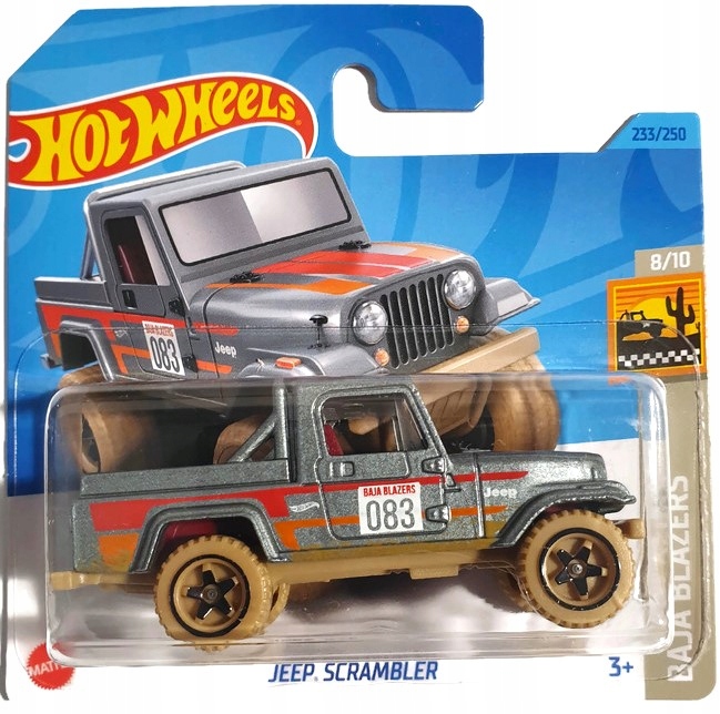 HOT WHEELS JEEP SCRAMBLER HW BAJA BLAZERS 2023