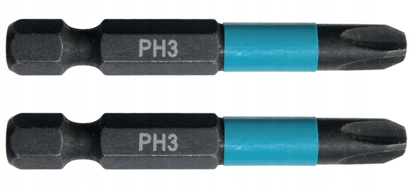 

Makita B63731 bity końcówki udarowe PH3 50mm 2szt.