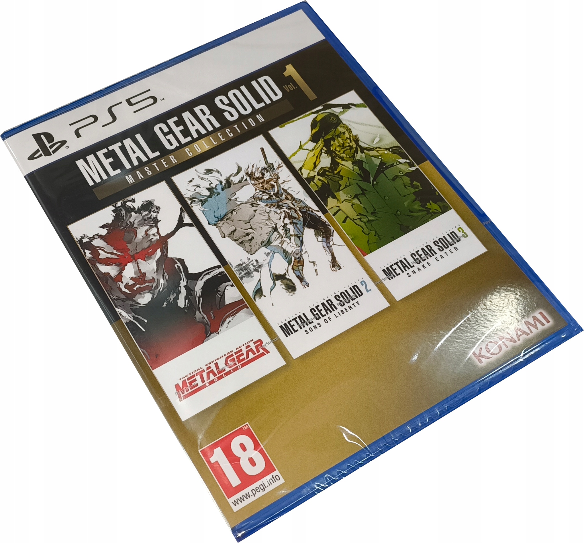 METAL GEAR SOLID: MASTER COLLECTION VOL.1 / MGS / NOWA / ANG / PS5 / 3 GRY