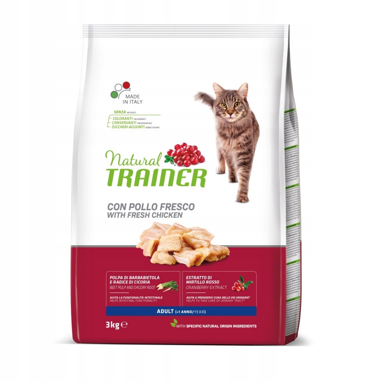 Trainer Natural Cat Adult kuřecí 3kg