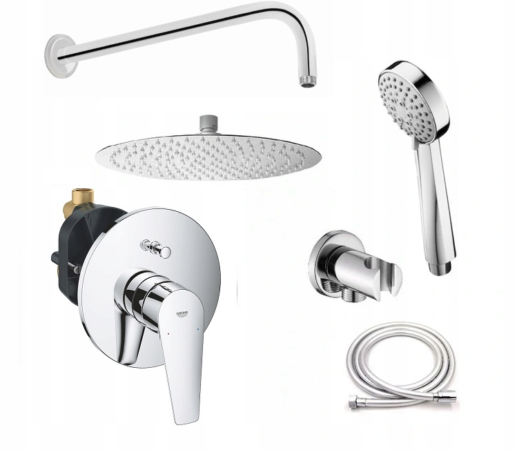 

Zestaw Podtynkowy Bateria Grohe Deszczownica 30 cm