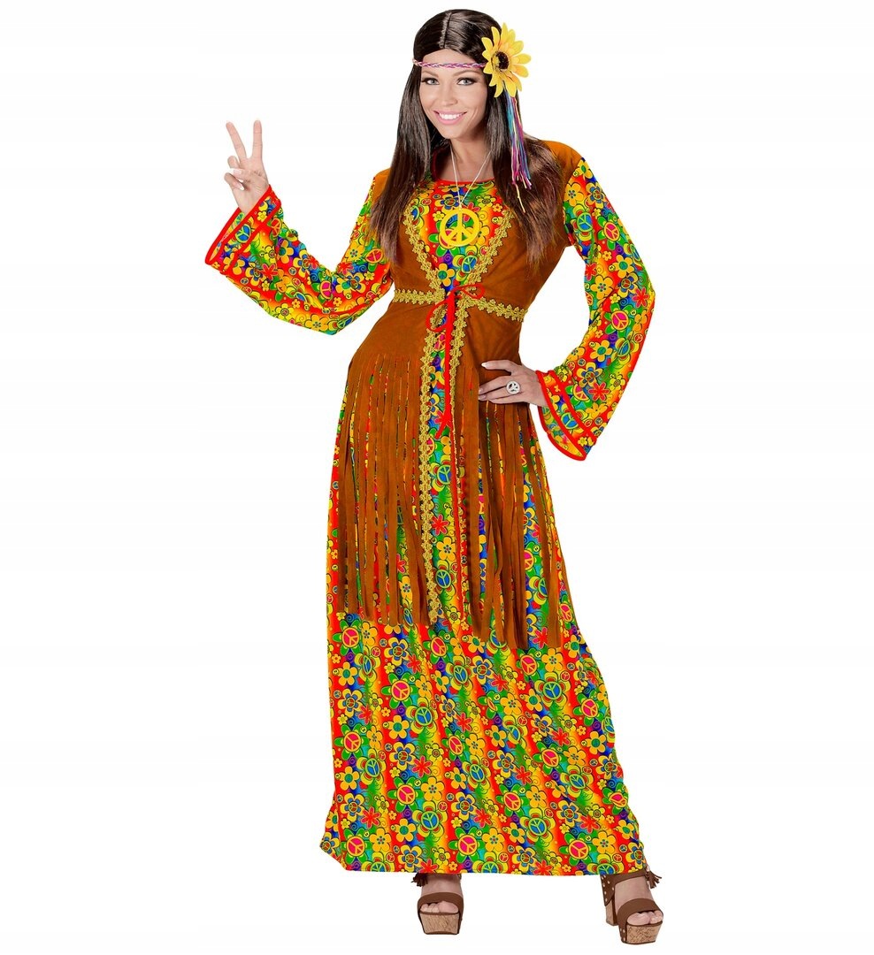 Dámské hippie šaty Xs