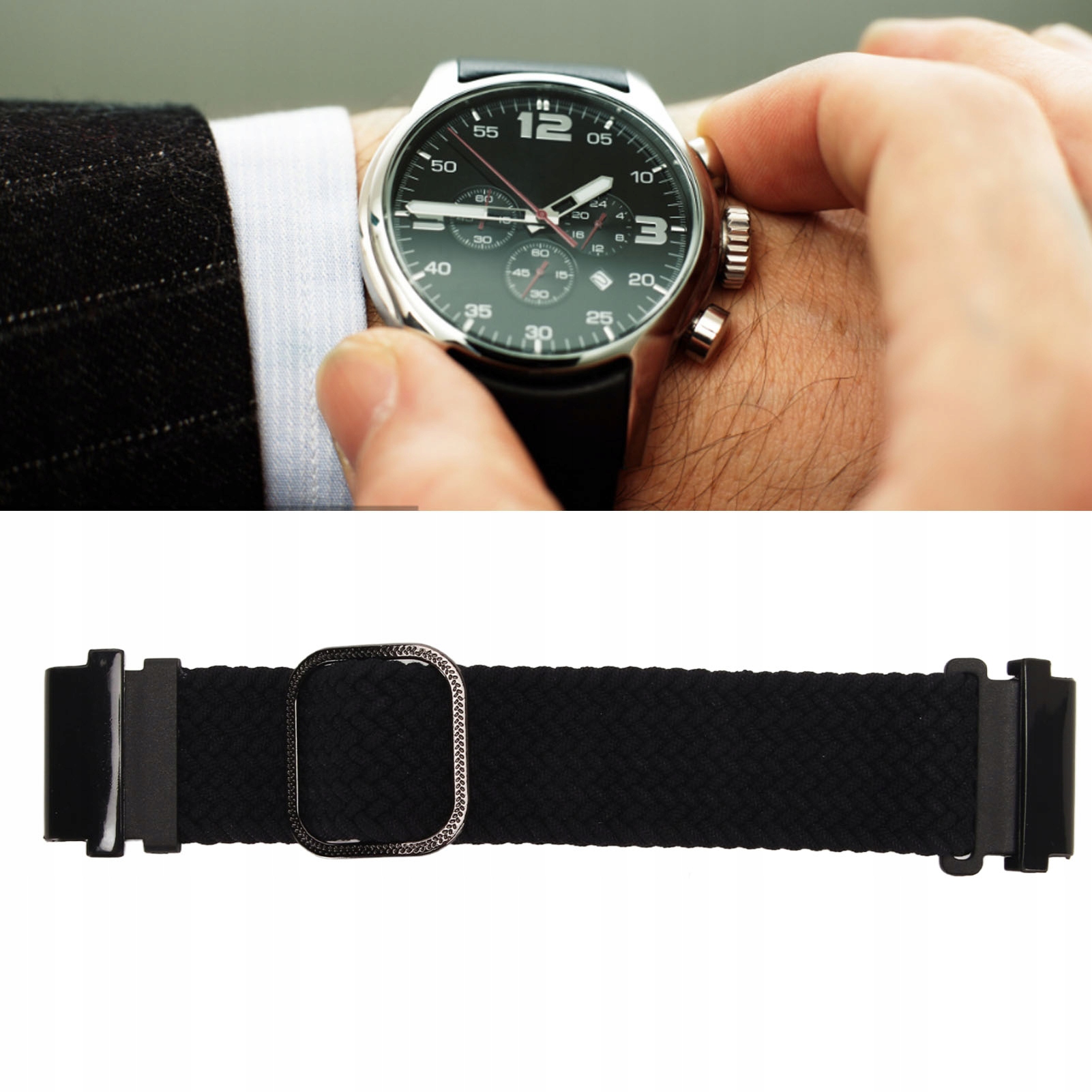 Pasek 22MM Nylon DO Garmin Fenix 7/6/5 Marka bez marki