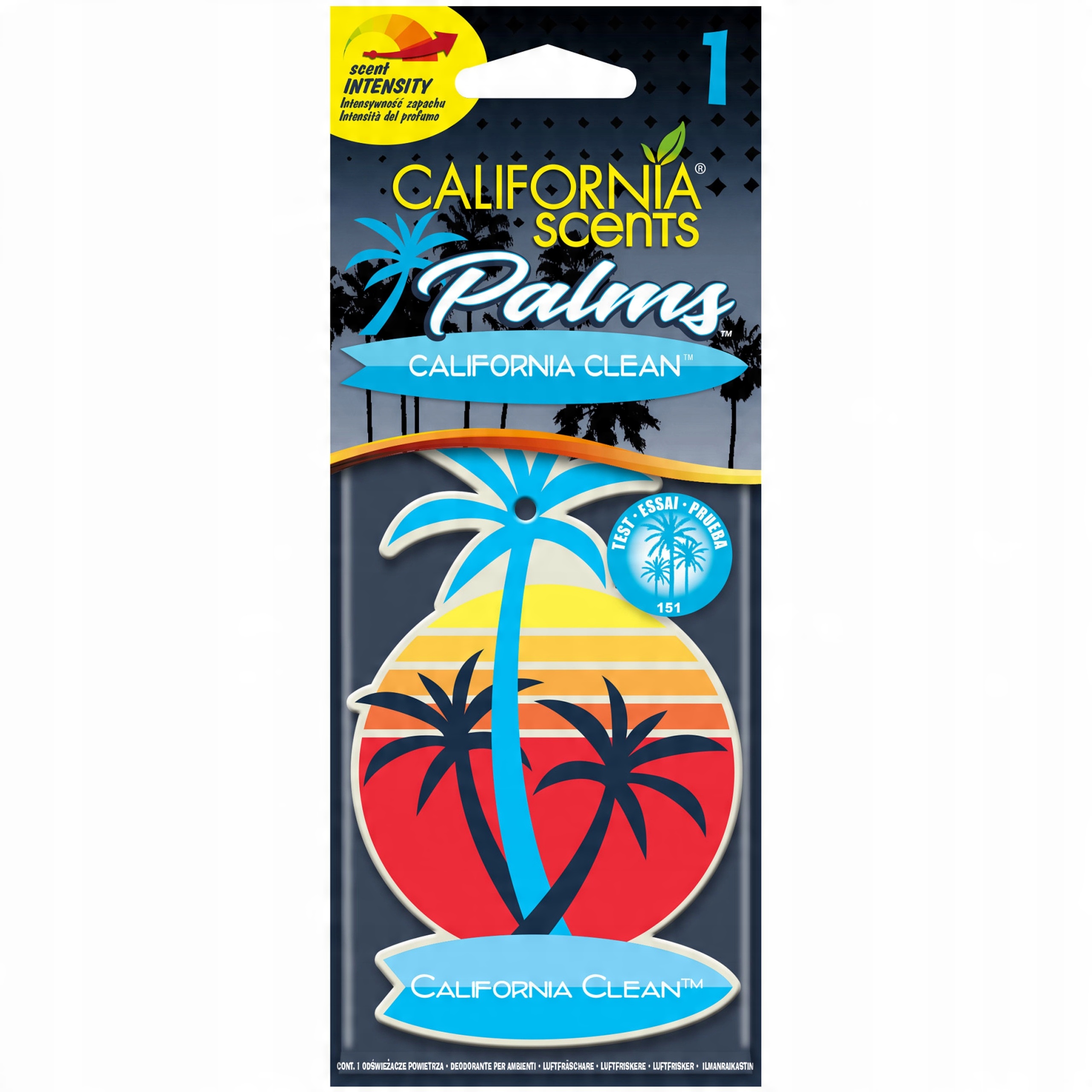 

Zawieszka Zapach California California Clean
