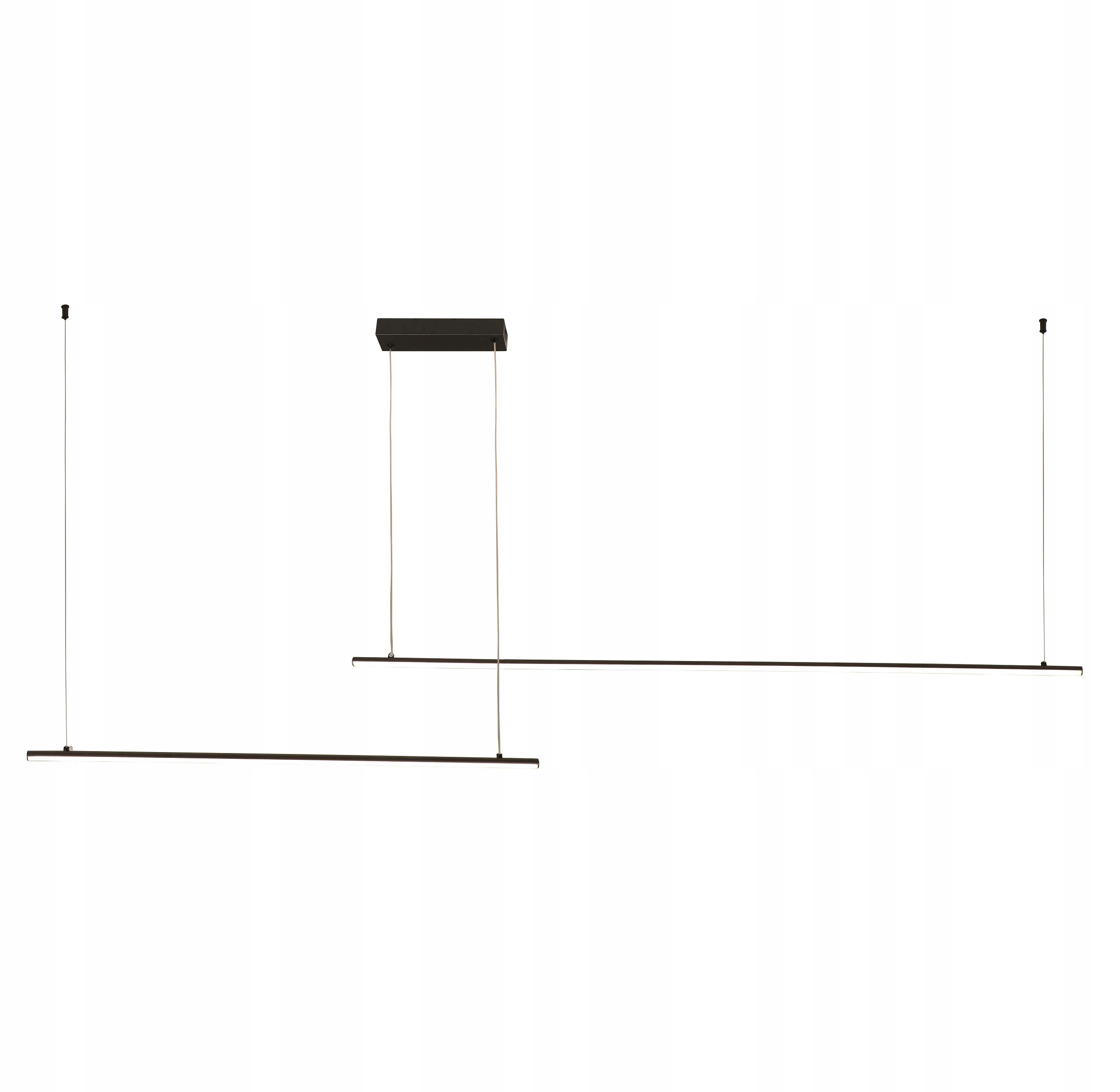 Lampa wisząca liniowa Led długa nad stół do jadalni nowoczesna 263cm slim