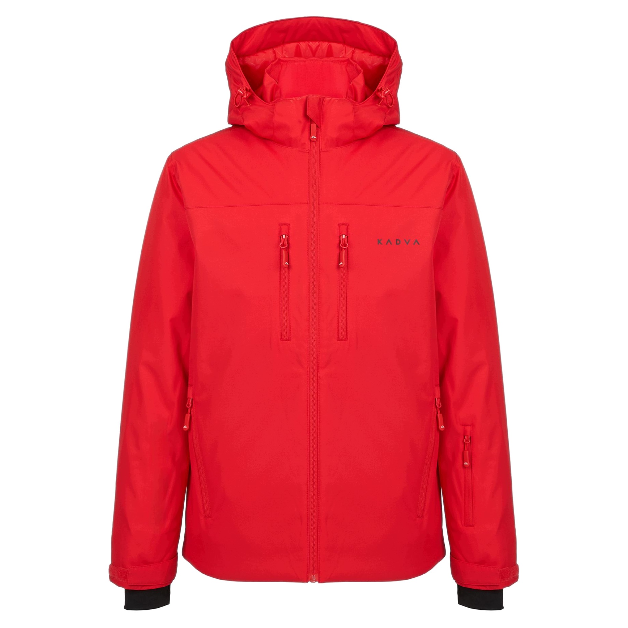 Pánská lyžařská bunda Kadva Edge X Jacket červená Větruodolná XL