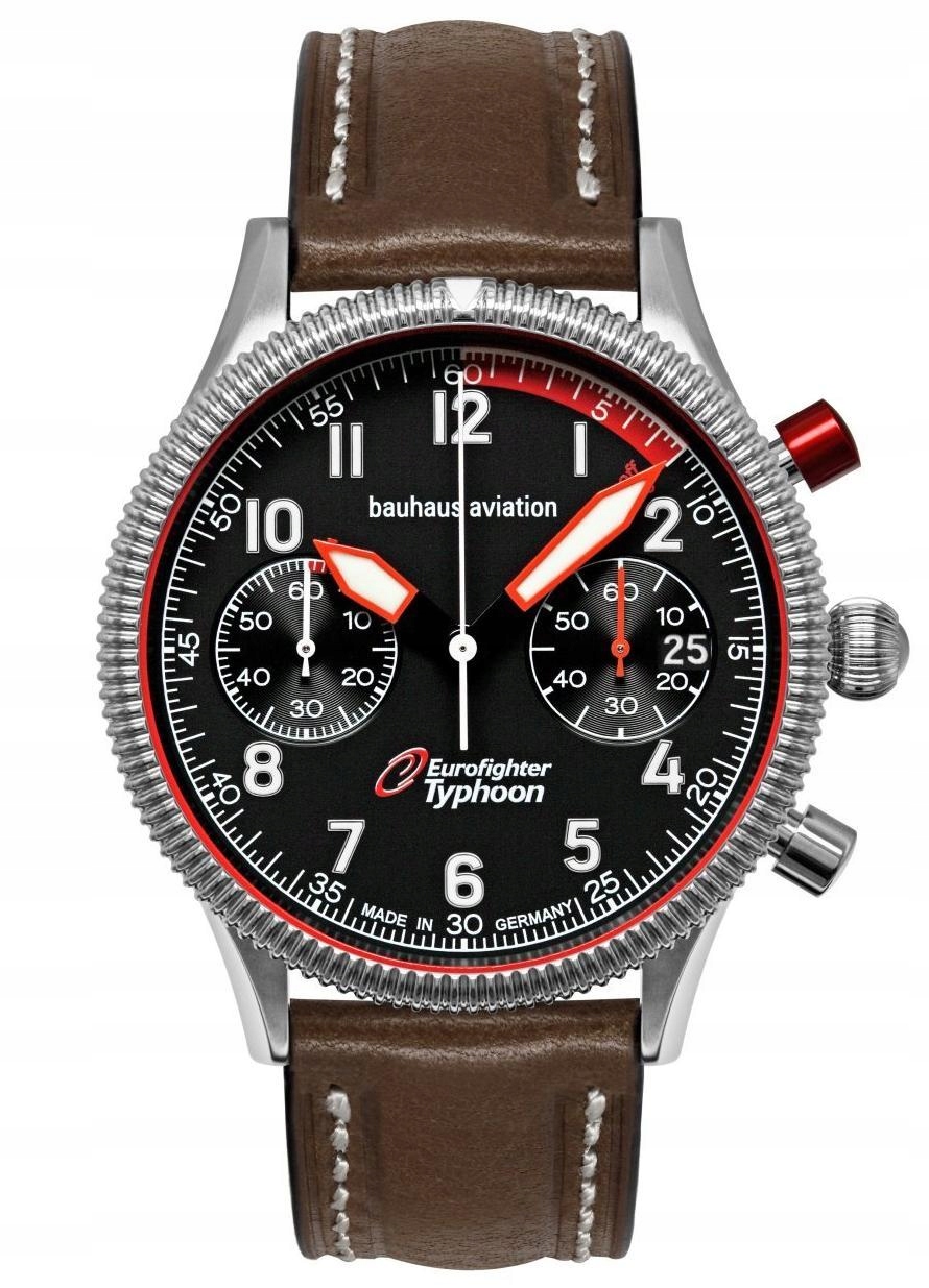 Skupina Zeppelin Nové Originální Pánské Hodinky Bauhaus 2576-2 Eurofighter
