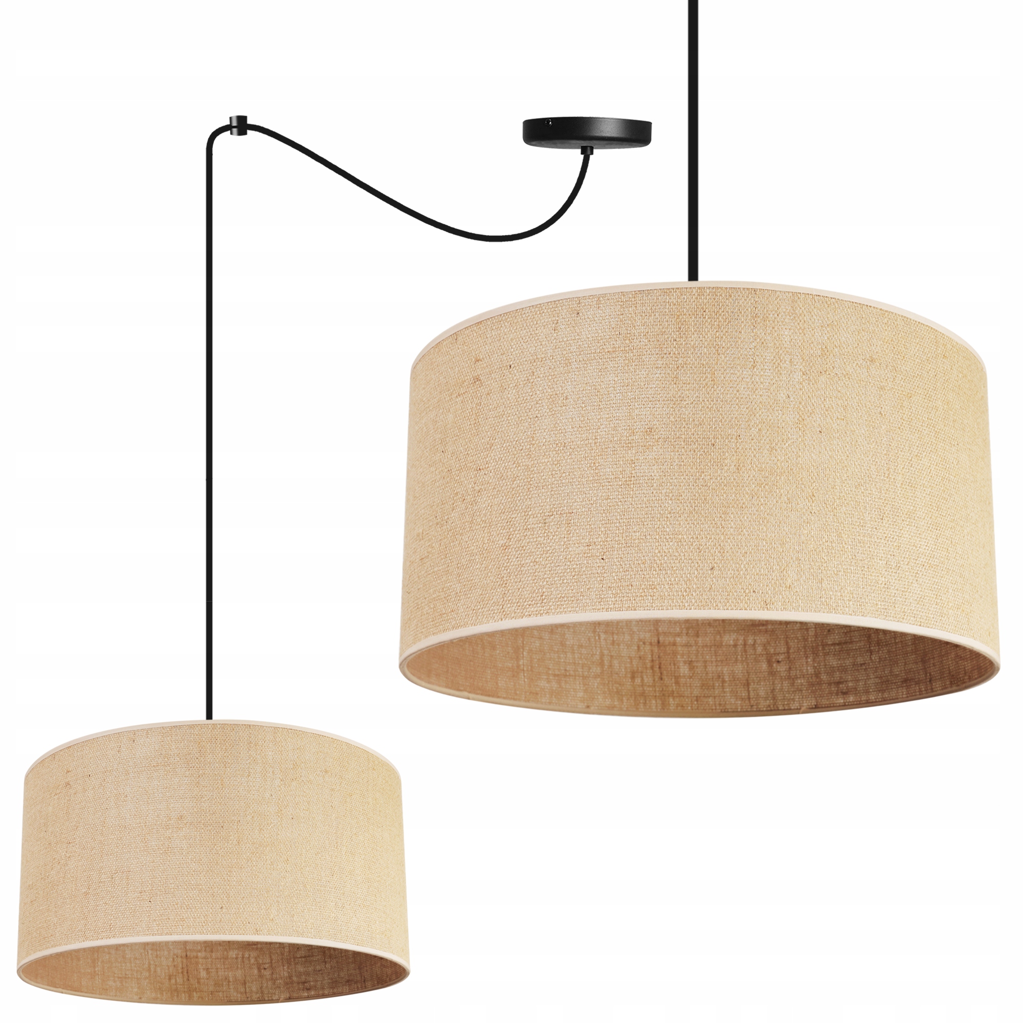 Závěsné Svítidlo Stropní Lustr Jednoduché Stínidlo Boho Loft 35 CM Pavouk