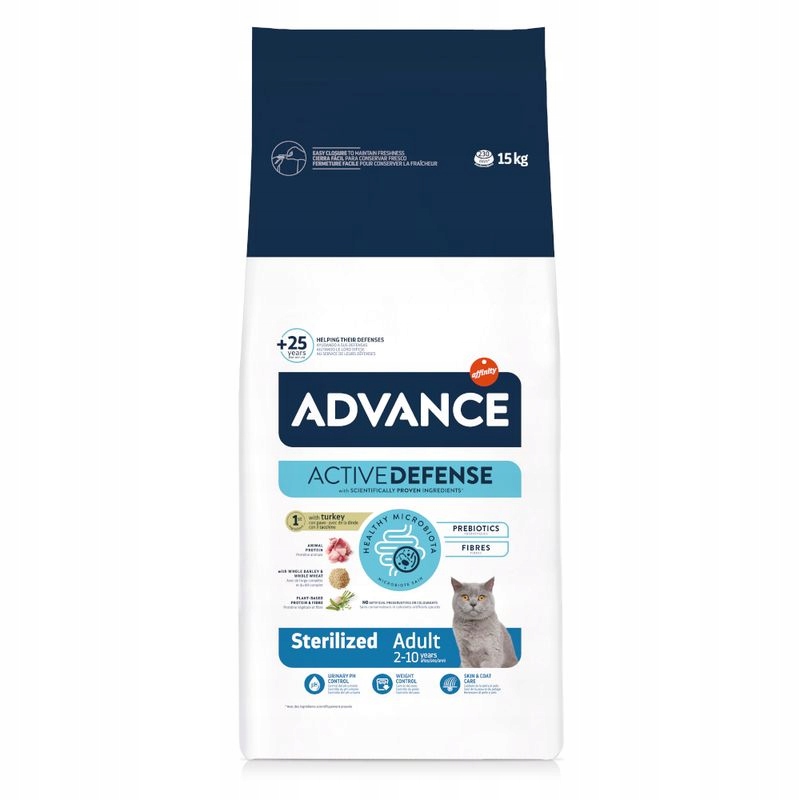 Levně Affinity Advance Cat Sterilized, krmivo pro sterilizované kočky 15 kg