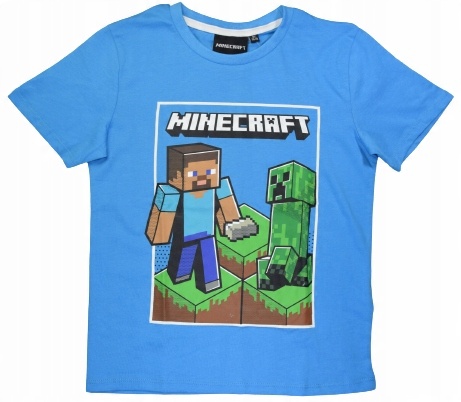 

Koszulka T-shirt Minecraft 116 Bawełna 6+