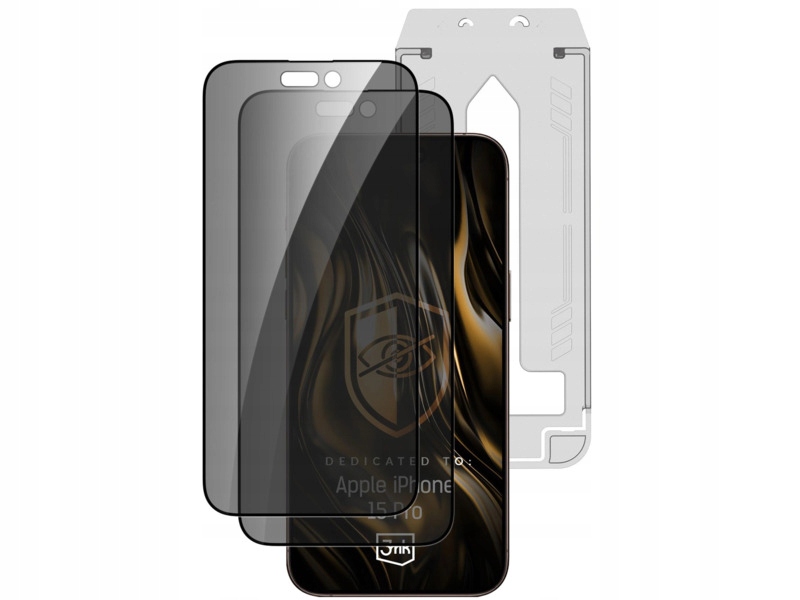 Szkło hartowane 3mk Hardy Privzone 9H do Apple iPhone 15 Pro