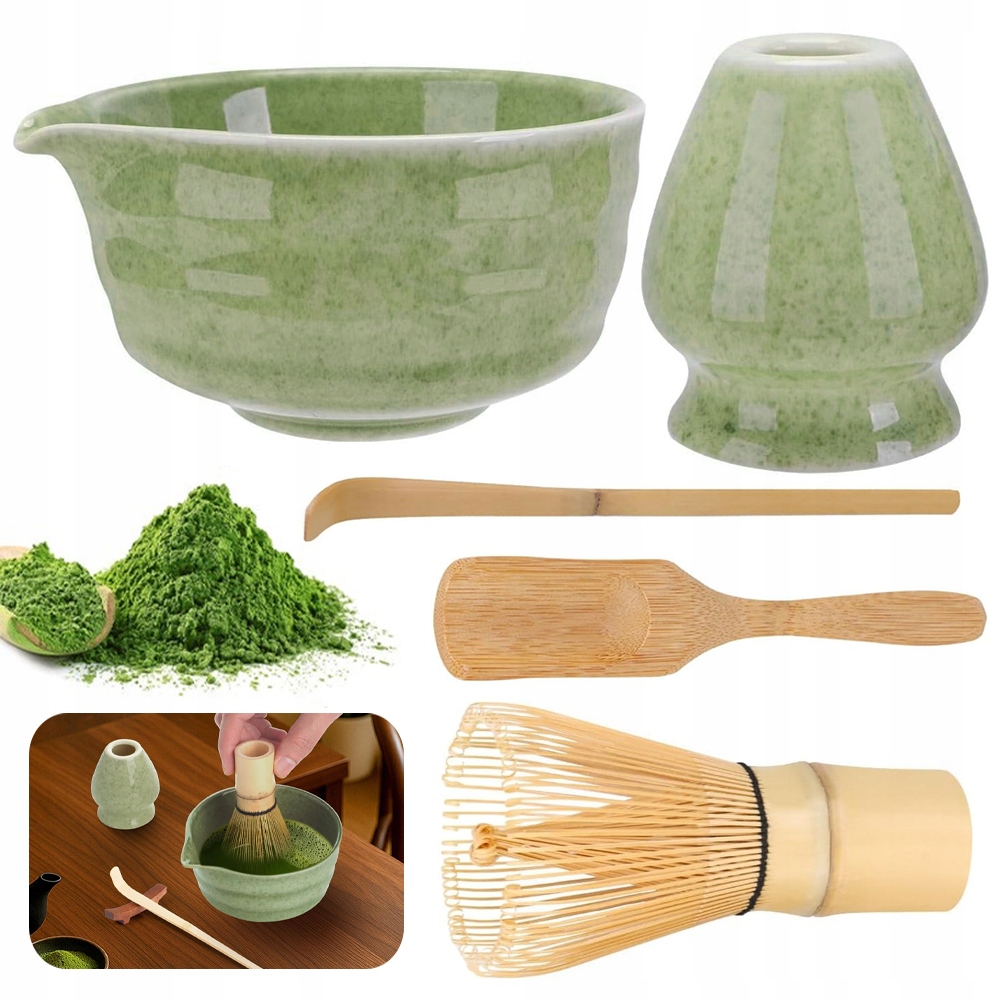 Šlehací Metla Na Matchu, Stojan Na Šlehací Metlu Na Matchu, Míchadlo Na Matchu