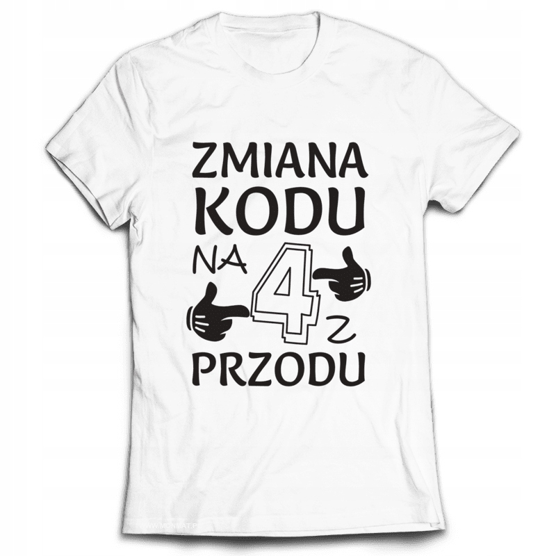 

Koszulka Urodziny 40 Zmiana Kodu Na 4 Z Przodu L