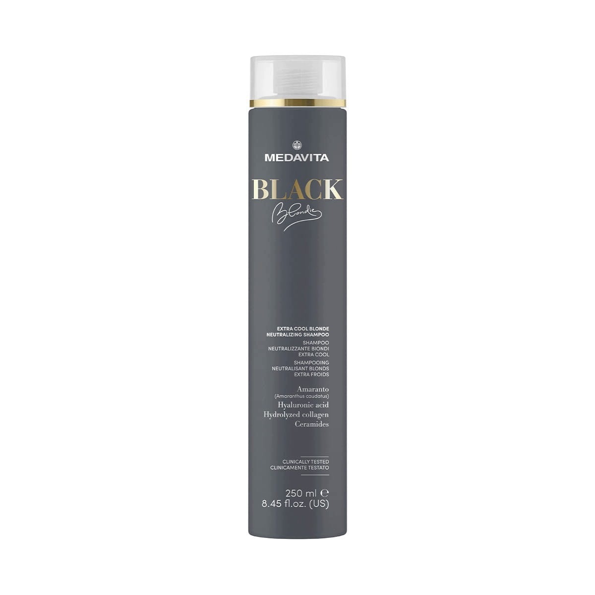 Medavita Black Blondie Extra Cool Blonde Neutralizing Shampoo 250ml