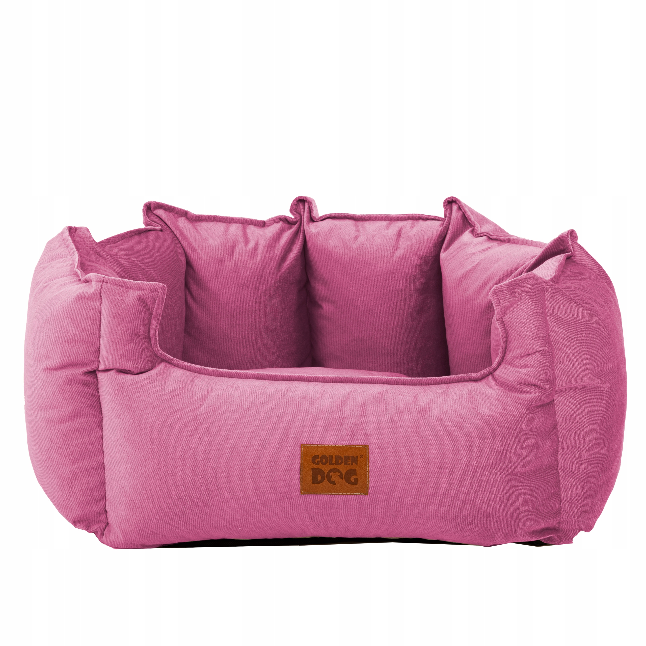 Levně Měkká odolná Pelíšek Pro Psa Pelíšek Polštář , růžová, velikost L