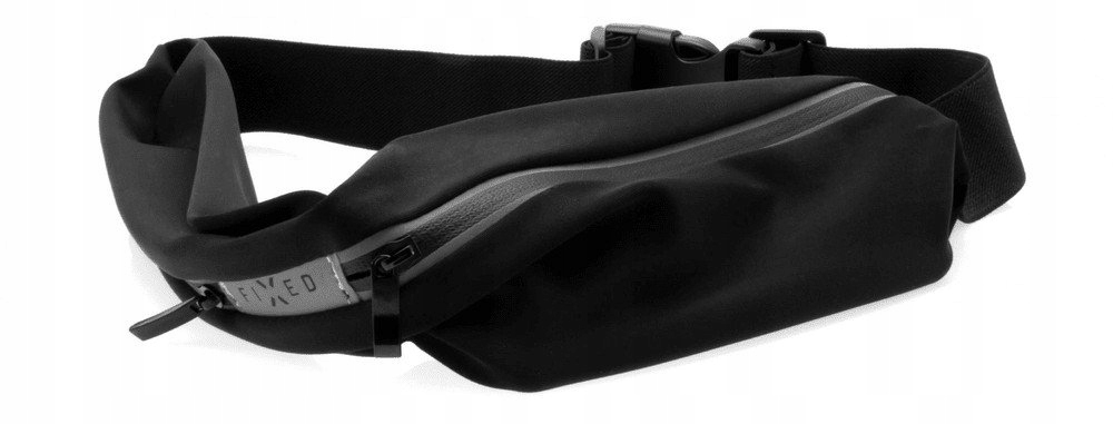 Fixed Sportbelt Duo Uniwersalny pas sportowy dla biegaczy czarny