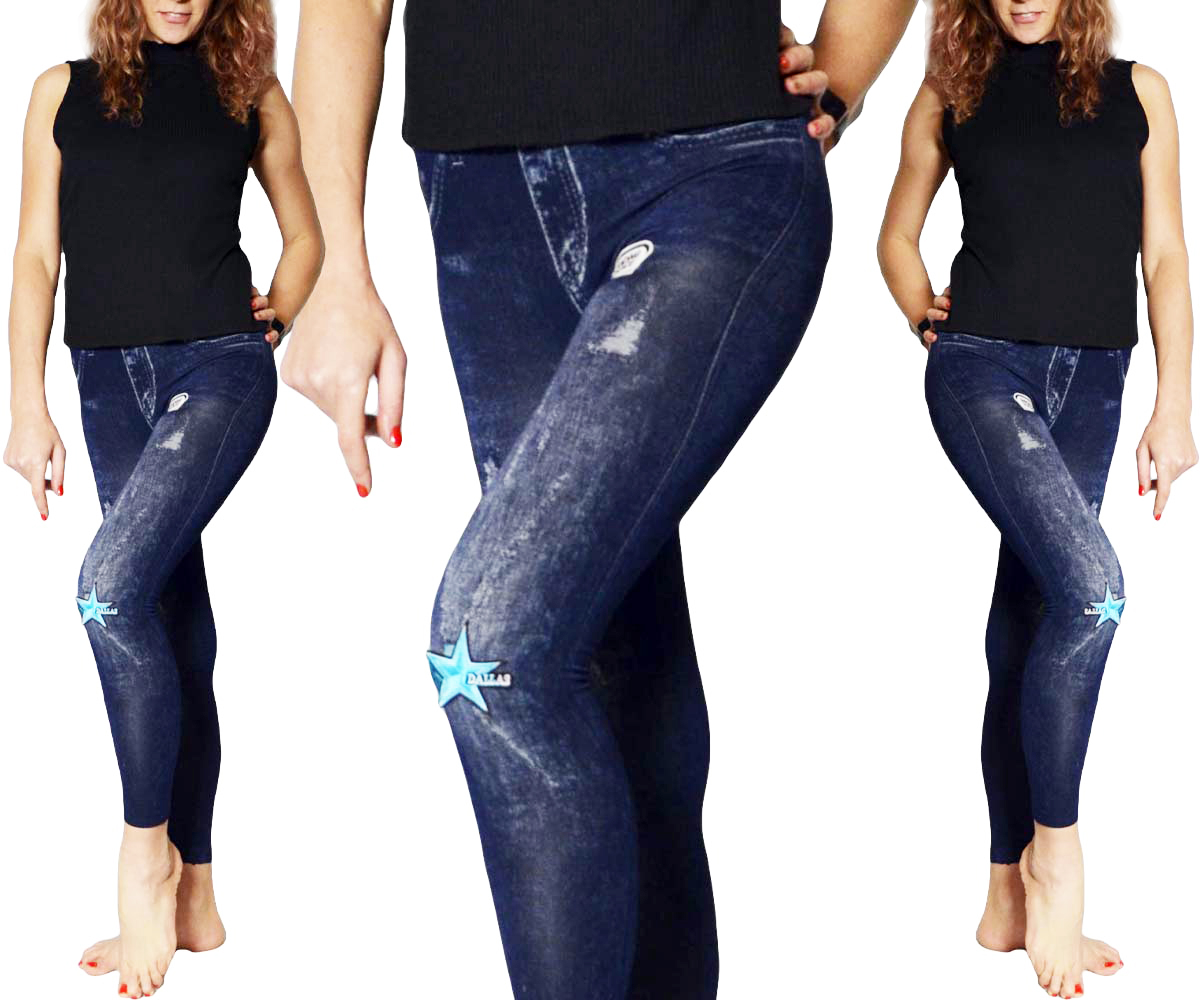 

Legginsy Modne Spodnie Jeans Leginsy XL