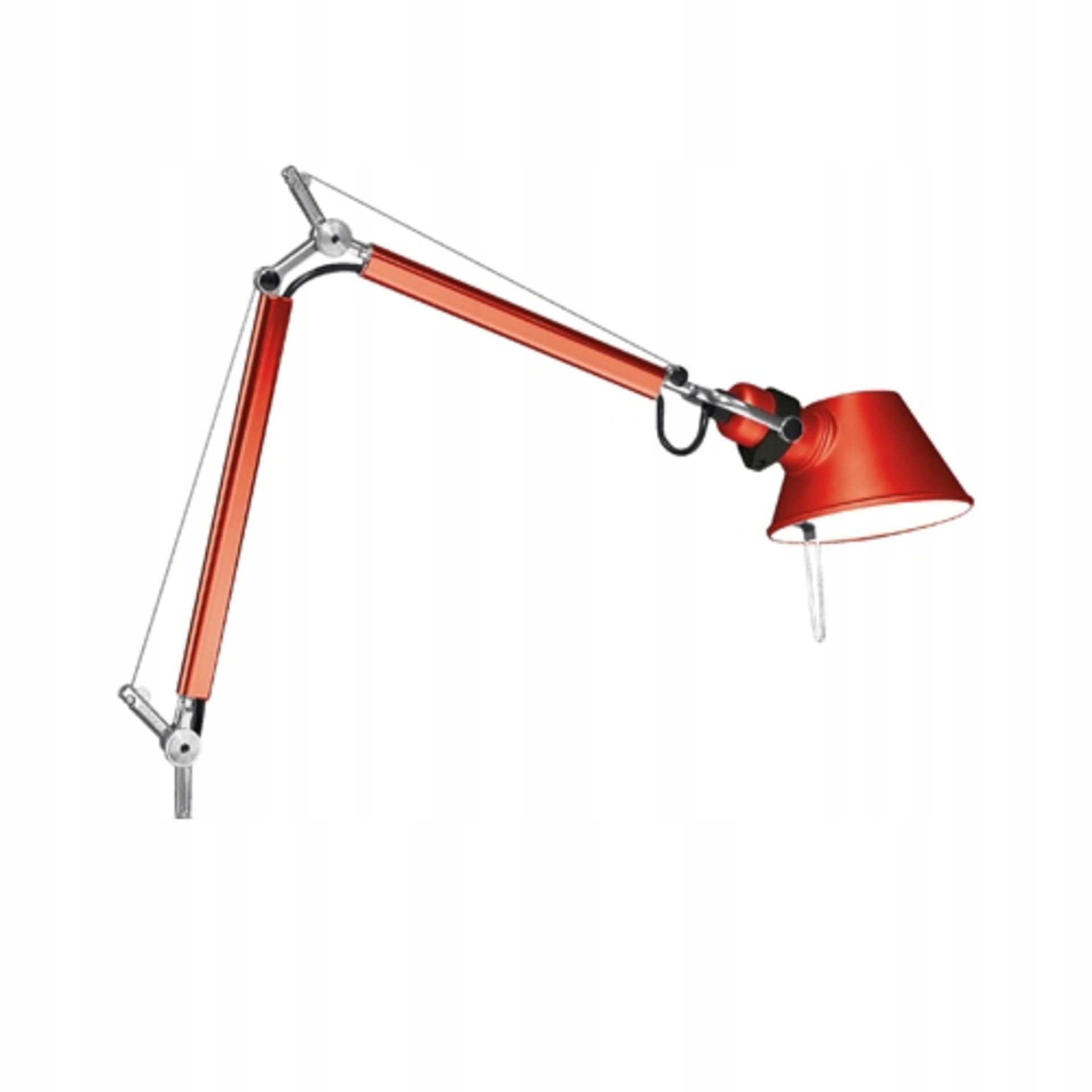 Artemide Tolomeo Micro teleso lampy červená, bez podstavca, E14
