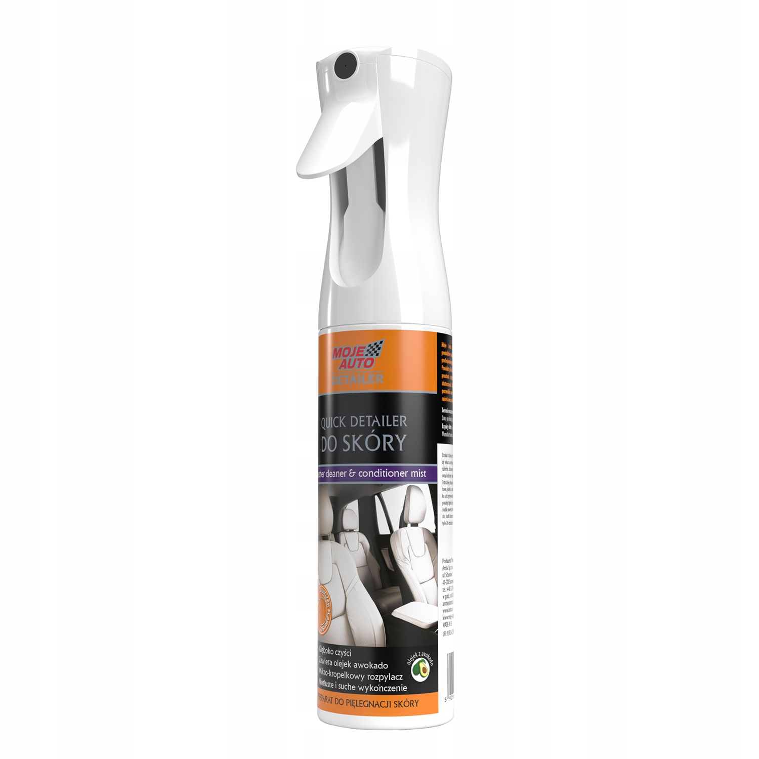 Quick Detailer do Skóry Moje Auto Detailer 290ml