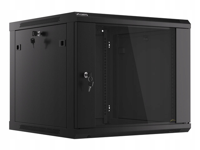 Závesná skriňa 19" 9U 600x600 Lanberg WF01-6609-10B
