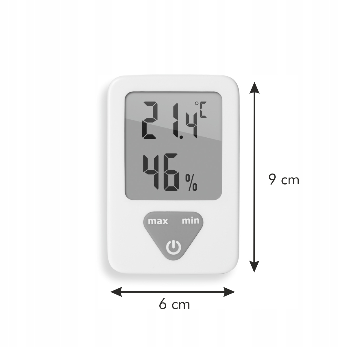 TERMOMETR POKOJOWY HIGROMETR WILGOTNOŚCIOMIERZ Model 634486.00