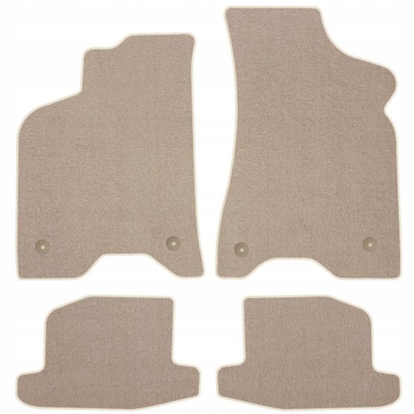 Seat Arosa 1997-2004 velurové koberce Comfort Béžové