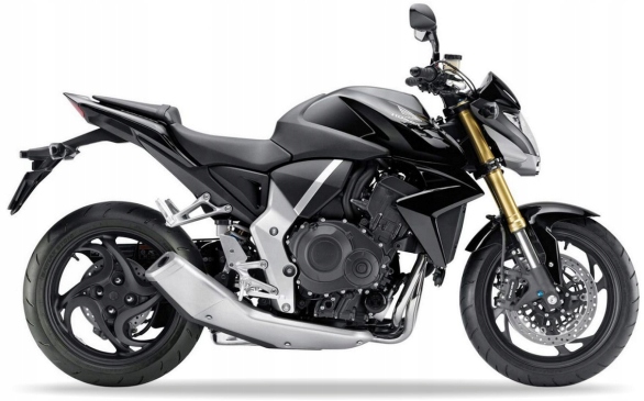 Samolepky Juula Na Motorku Pro Honda Cb 1000 R 2008-2012 Černá NHA84
