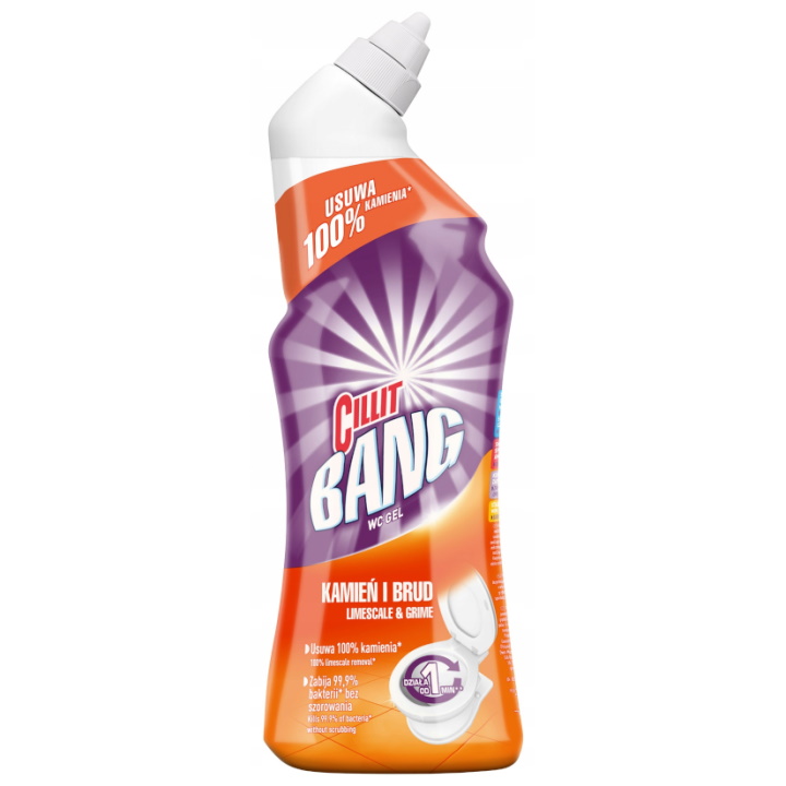 

Cillit Bang Żel do Toalety Zero Kamienia 750ml