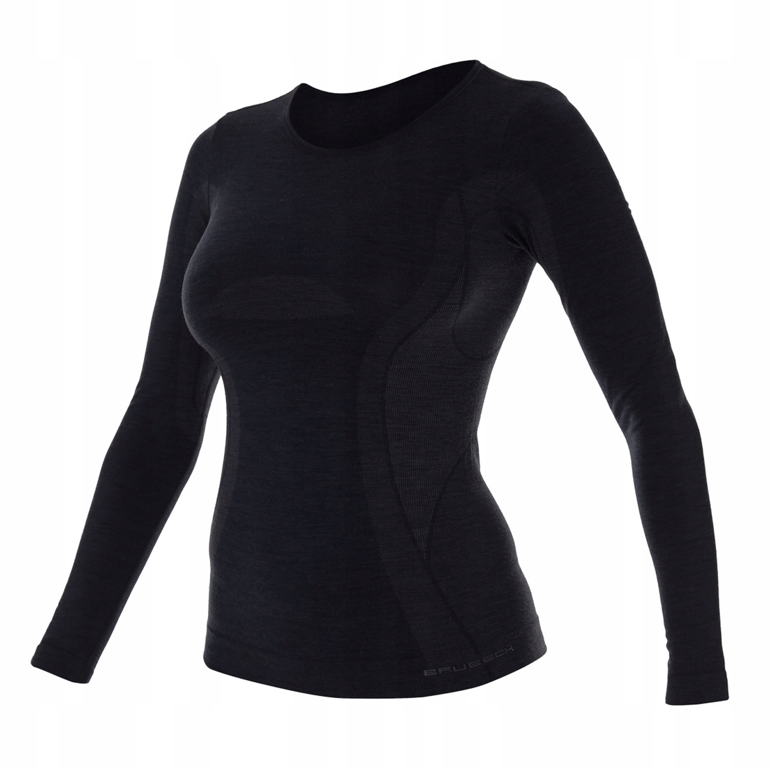 BRUBECK COMFORT WOOL DAMSKA BLUZA NARCIARSKA -M Rękaw długi rękaw