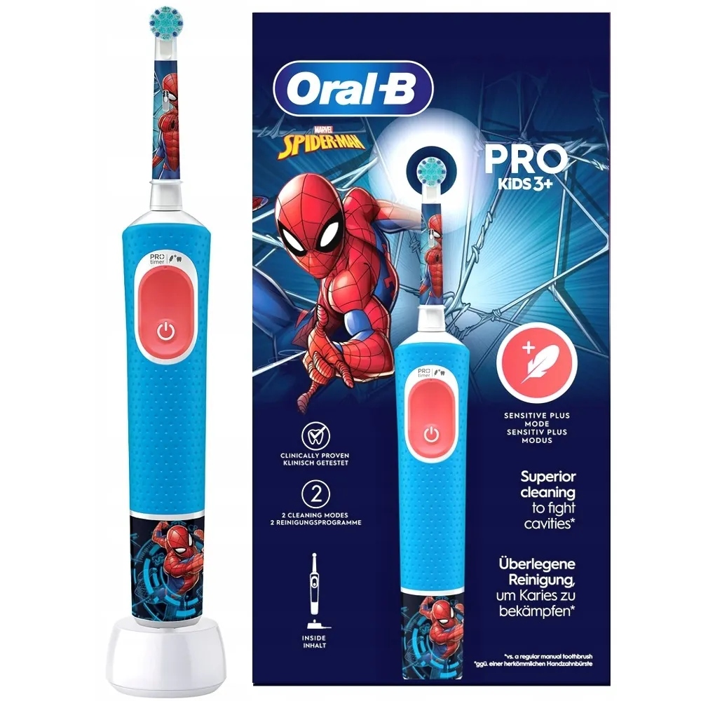 Szczoteczka elektryczna Oral-B Vitality Pro 103 Kids Spiderman