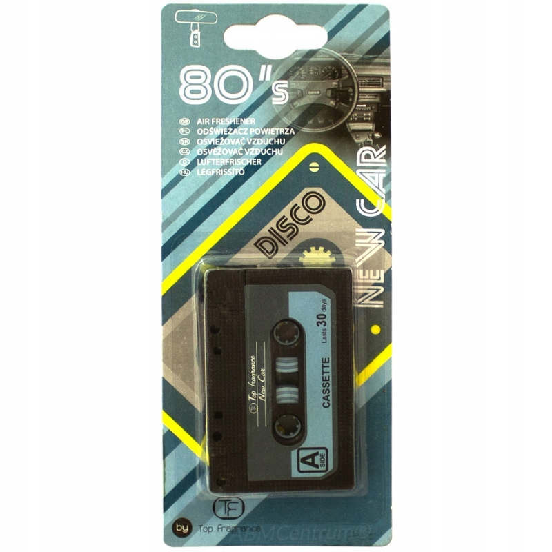 Zapach zawieszka Kaseta Magnetofonowa 80 New Car