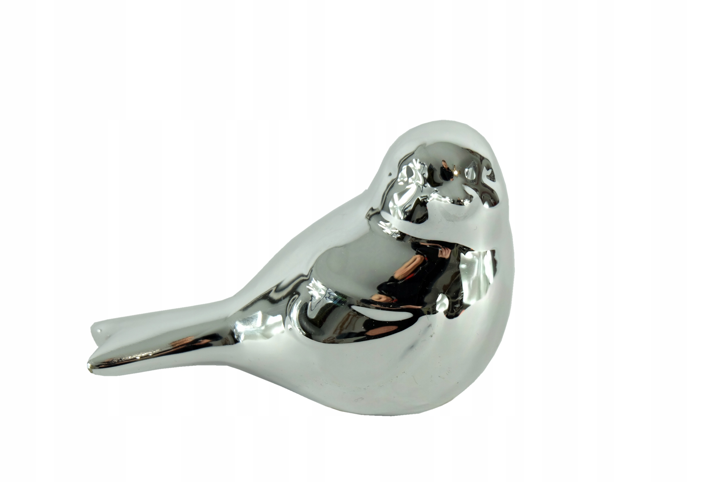 

Figurka Ceramiczna Ptak Ptaszek Srebrny Dekoracja