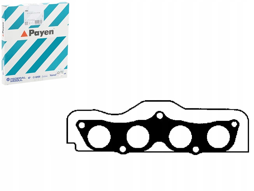 USZCZELKA KOLEKTORA WYDECHOWEGO DLA CYLINDRA 1 2 3 4 MAZDA 2 3