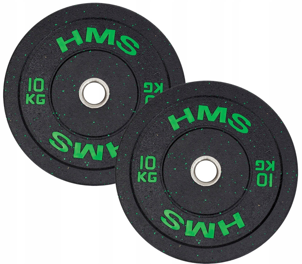 Hms Olympijské talíře Ogumované závaží na Osa činku Bumper 2x10 kg