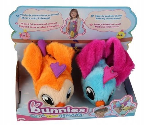 

Bunnies friends ptaszki magnetyczne 2 pak Tm Toys