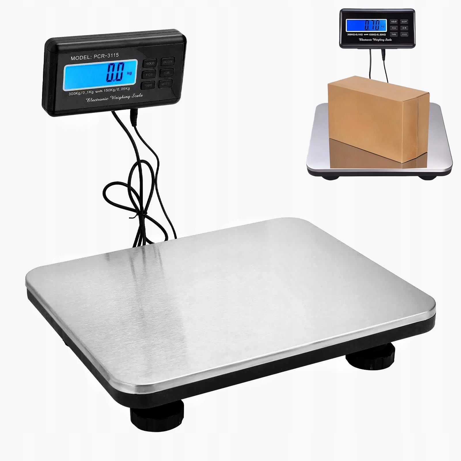 Elektronická skladová váha LCD Platformová pro nákladní automobily