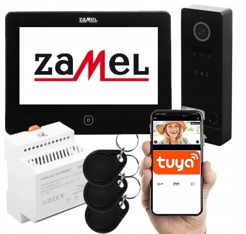 Videovrátnik Dvojžilový WiFi Jednorodinný čítač kľúčeniek Tuya Full Hd