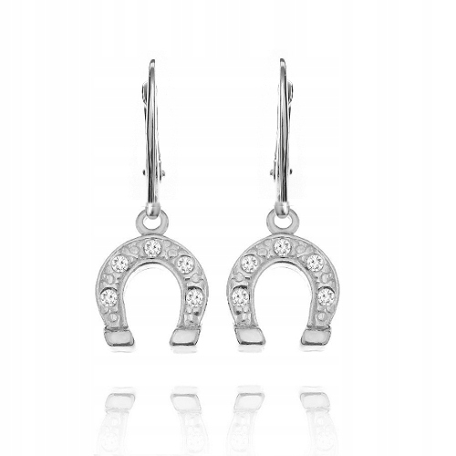 

Kolczyki Podkowa Swarovski Srebrne Srebro 925