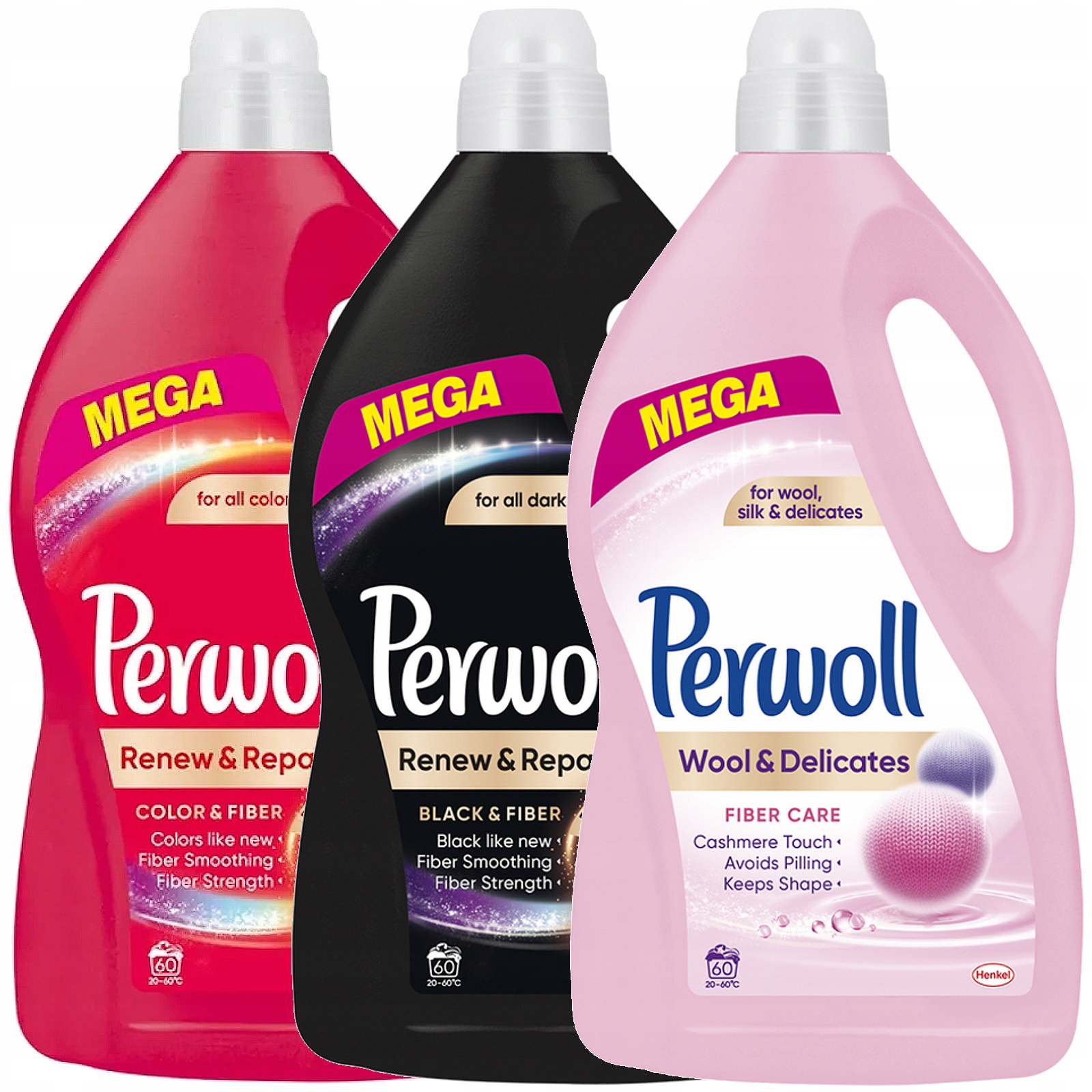 

Perwoll Color Black Delicate Płyn Prania 3 x 3,6L